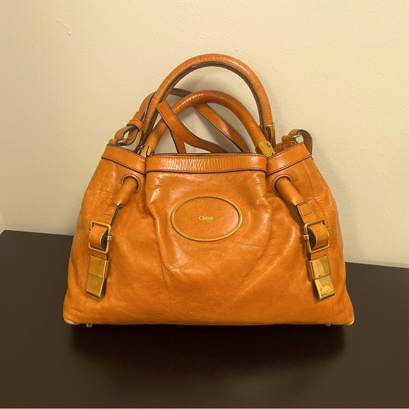 Chloe leather Victoria 2Way crossbody handbag EUC - Picture 4 of 9